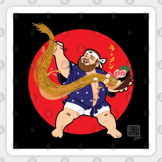 Richard the Ramen Bender! Magnet by BEarMUSEMENT